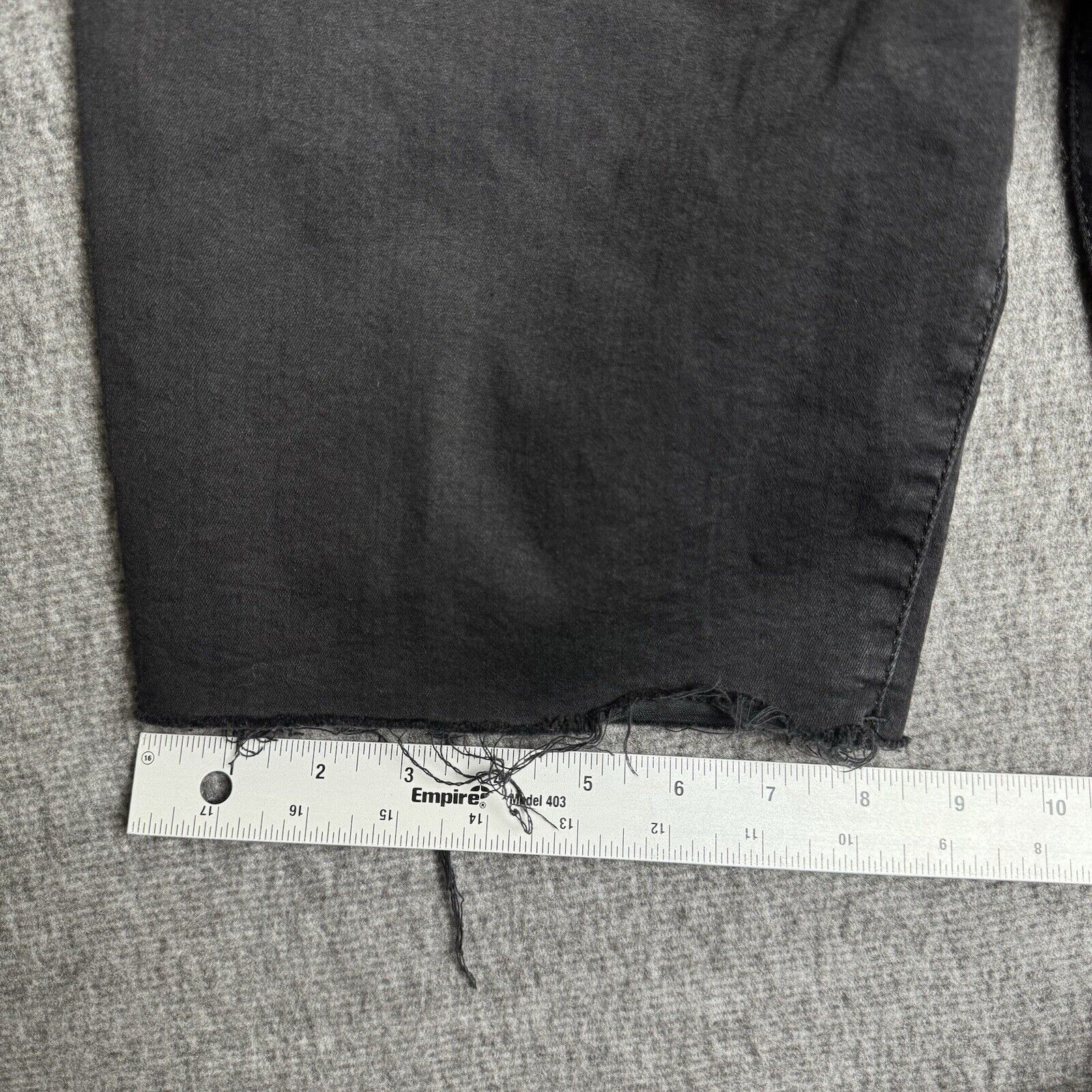 Ripton & Co. Life Is Jort Jean Shorts Mens 31 Black — image 6 of 8